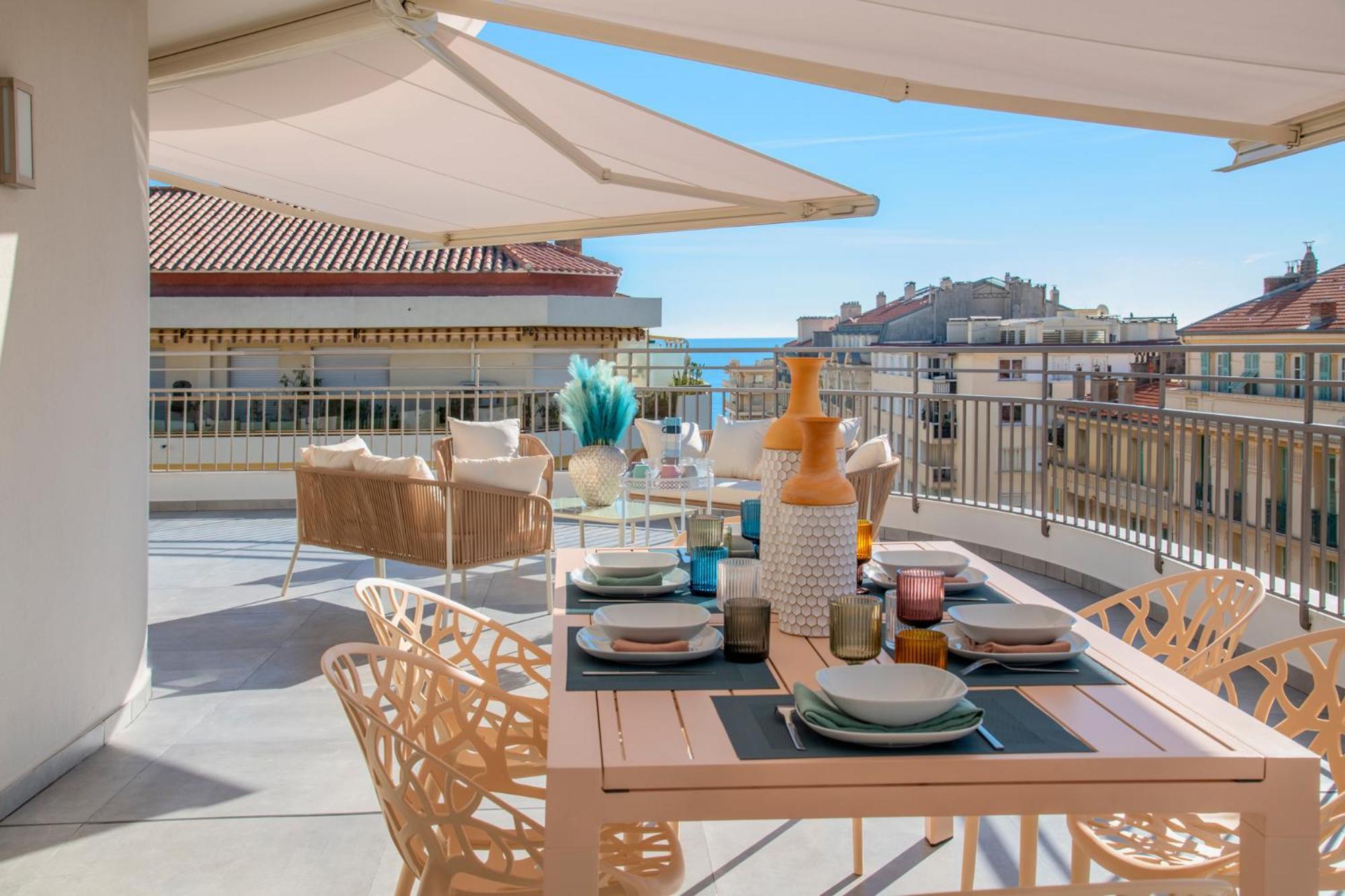 Residence Hoteliere Chambord Au Coeur De Menton - Entierement Renovee Eksteriør billede